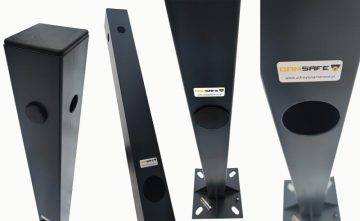 Camsafe CS-MK3 kameros stiebas - kvadratinis stiebas stebėjimui - be laikiklių 3m