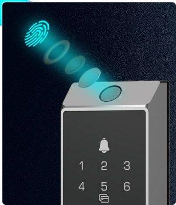 Ezviz DL04 Pro viedā digitālā slēdzene Ezviz DL04 Pro viedā digitālā slēdzene