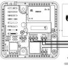 Bezvadu istabas termostats, balts, T-2x Wi-Fi Tech kontrolieri