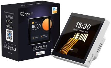 Настенный выключатель Sonoff NSPanel Pro, белый