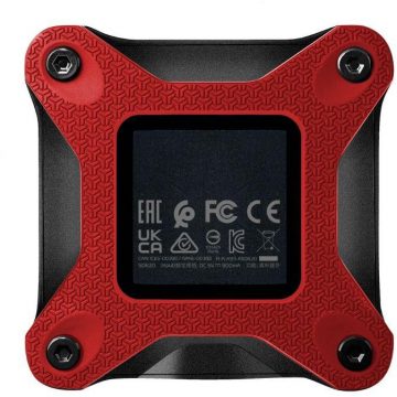 Adata ārējais SSD SD620 2TB U3.2A 520/460 MB/s, sarkans