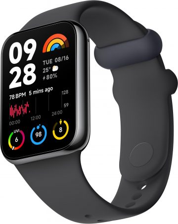 Xiaomi Smart Band 8 Pro melna viedpulkstenīte