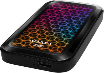 ĀRĒJAIS DISKS ADATA SSD SE770G 512G USB3.2-A/C RGB