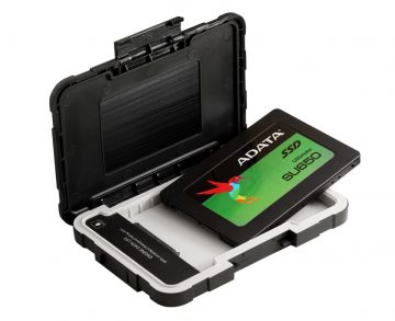 2,5 collu Adata ED600 SSD/HDD korpuss
