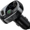 FM RAIDĪTĀJS AUTO LĀDĒTĀJS Baseus Enjoy S-09A 3.4A 2x USB-A microSD BT 4.2