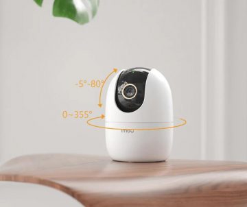 Imou Ranger 2 5MP IP kamera ar pelēku silikona korpusu
