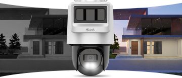 Hilook PTZ-S4-4G IP camera with solar panel