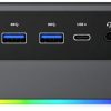 Mini dators Qoobe U155H Core Ultra 7 155H/32GB/SSD 1TB/Win 11 Pro, melns (zīmols Morefine)