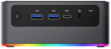 Mini dators Qoobe U155H Core Ultra 7 155H/32GB/SSD 1TB/Win 11 Pro, melns (zīmols Morefine)