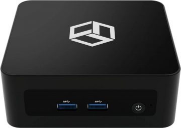 Mini dators Qoobe AP1215U i3-1215U/16GB/SSD 1TB/Win 11 Pro melns
