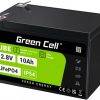 ЛИТИЙ-ЖЕЛЕЗО-ФОСФАТНАЯ БАТАРЕЯ LiFePO4 Green Cell Cube 12,8 В 10 А·ч LFPGC12V10 А·ч
