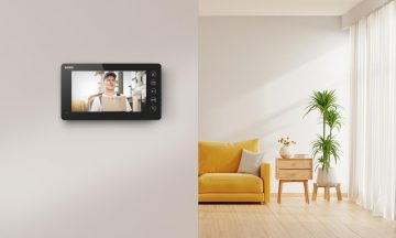 EURA VDP-76A3 vaizdo domofono juodas monitorius