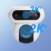Ezviz HB90 IP kamera ar 8W saules paneli, divkārša, 4MP+4MP Wi-Fi, AOV