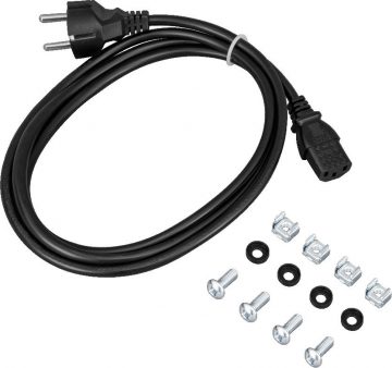 Bufera komplekts 8 IP kamerām RACK korpusā BCS POWER BCS-UPS/IP8Gb/ES/RACK5U