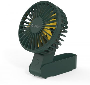 Портативный вентилятор Orico GXZ-F833 USB-C, зеленый