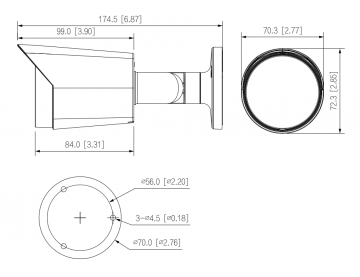 IP KAMERA EZ-IP EZI-B120-F2