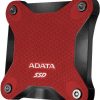 Adata ārējais SSD SD620 2TB U3.2A 520/460 MB/s, sarkans