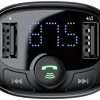 FM RAIDĪTĀJS AUTO LĀDĒTĀJS Baseus Enjoy S-09A 3.4A 2x USB-A microSD BT 4.2