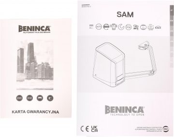 Комплект Beninca KSAM24.PM для двухсторонних ворот шириной 5 м