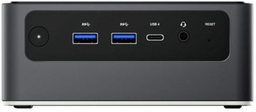 Mini dators Qoobe U155H Core Ultra 7 155H/32GB/SSD 1TB/Win 11 Pro, melns (zīmols Morefine)