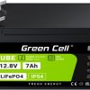 Ličio geležies fosfato akumuliatorius LiFePO4 žalias elementas 12,8 V 7Ah LFPGC12V7 AH Ličio geležies fosfato akumuliatorius LiFePO4 žalias elementas 12,8 V 7Ah LFPGC12V7 AH