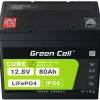 LIITIUM RAUDFOSFAAT AKU LiFePO4 Roheline elemendi kuubik 12,8 V 80 Ah LFPGC12V80 AH