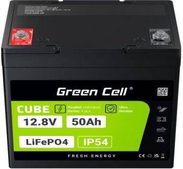 Ličio geležies fosfato akumuliatorius LiFePO4 žalias kubas 12,8 V 50 Ah LFPGC12V50 AH Ličio geležies fosfato akumuliatorius LiFePO4 žalias kubas 12,8 V 50 Ah LFPGC12V50 AH