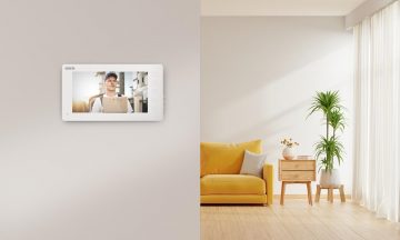 EURA VDP-76A3 vaizdo domofono baltas monitorius