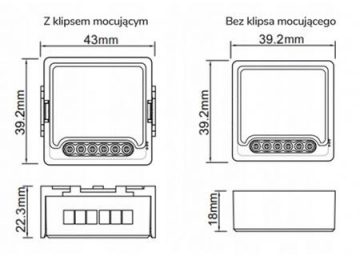 OXT mini bezsprieguma releja modulis AC 230V DC 5V 12-48V WiFi TUYA