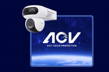 Ezviz HB90 IP kamera ar 8W saules paneli, divkārša, 4MP+4MP Wi-Fi, AOV