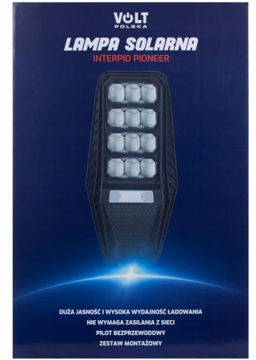 Saules lampa VOLT POLSKA PIONEER 240 + panelis 18W + 18.000mAh + tālvadības pults