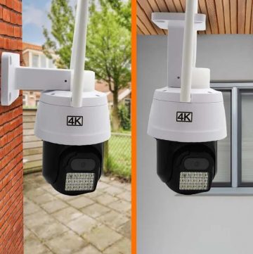 ORLLO Z17 Ultra 4K IP kamera āra lietošanai, rotējoša, GSM, paredzēta SIM kartei
