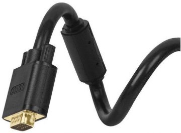 Unitek Y-C511G Premium VGA HD15 M/M VGA kabelis 1m