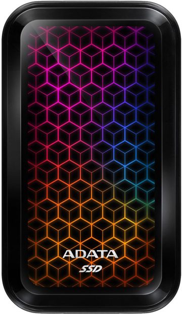 ĀRĒJAIS DISKS ADATA SSD SE770G 512G USB3.2-A/C RGB