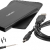 Ārējais diska korpuss Natec Rhino SATA 2,5 collu USB 2.0 Slim, melns