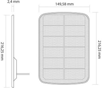 SAULES PANELIS EZVIZ CS-CMT-SolarPanel-F