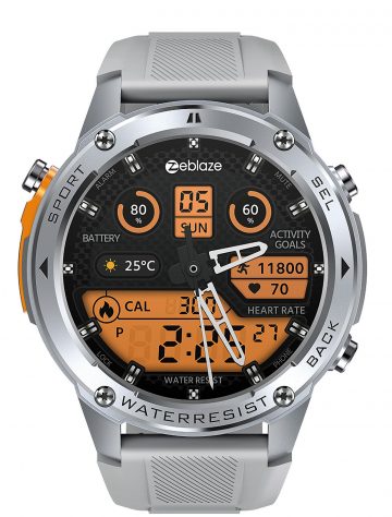 Viedpulkstenis Zeblaze Stratos 2 Ultra - sudrabs
