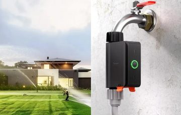 Viedais ZigBee ūdens vārsts/skaitītājs SONOFF SWV-BSP (3/4")