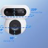 Ezviz HB90 IP kamera ar 8W saules paneli, divkārša, 4MP+4MP Wi-Fi, AOV