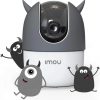 Imou Ranger 2 5MP IP kamera ar pelēku silikona korpusu