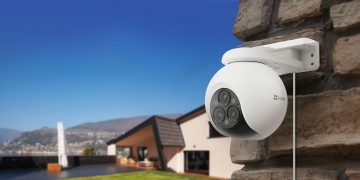 Ezviz H80f Multi IP kamera ar trīskāršu objektīvu 12MPx (3 x 2K+)