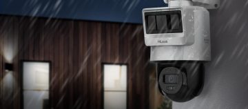 Hilook PTZ-S4-4G IP camera with solar panel