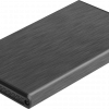 Ārējais diska korpuss Natec Rhino SATA 2,5 collu USB 2.0 Slim, melns