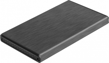 Ārējais diska korpuss Natec Rhino SATA 2,5 collu USB 2.0 Slim, melns