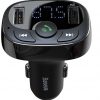 FM RAIDĪTĀJS AUTO LĀDĒTĀJS Baseus Enjoy S-09A 3.4A 2x USB-A microSD BT 4.2