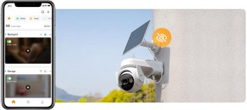 Imou Cell PT komplekts lite 3MPx IP kamera ar saules paneli