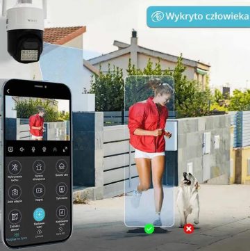ORLLO Z17 Ultra 4K IP kamera āra lietošanai, rotējoša, GSM, paredzēta SIM kartei