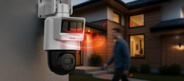 Hilook PTZ-S4-4G IP camera with solar panel