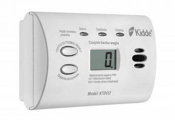 Kidde K7DCO anglies monoksido jutiklis su ekranu