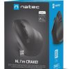 Natec Crake 2 bezvadu pele, melna